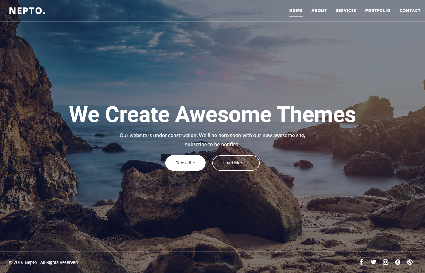 Mote - Bootstrap Coming Soon Template by erilisdesign.com