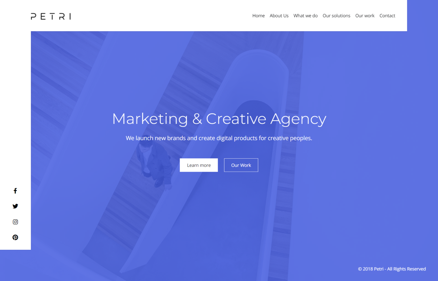 Petri - Bootstrap Coming Soon Template by erilisdesign.com